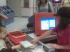 Kalani scanning Mason
