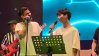 Father/son singing together at Tunner Bar