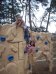 Kalani and Olivia playing at the park