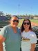 Sisters enjoying a sunny day at the ballpark for an Athletics game