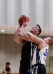 Matt battles for a rebound during an intense ADB basketball game.