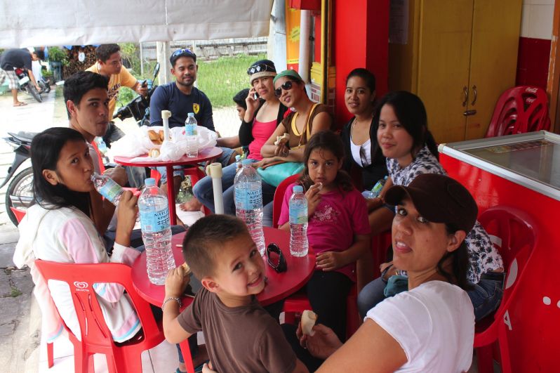 Our cousins introduced us to  Julie's Bakeshop and we love it.  When our ferry boat got cancelled to leave the island, we hung out here to figure out what to do since we had plane tickets to reschedule