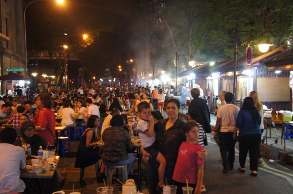 Day 3:  Dinner at some hawker stands.