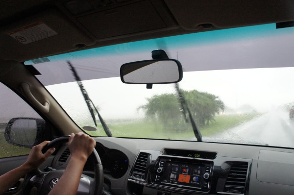 Driving to Baguio.  So thankful we have a driver.