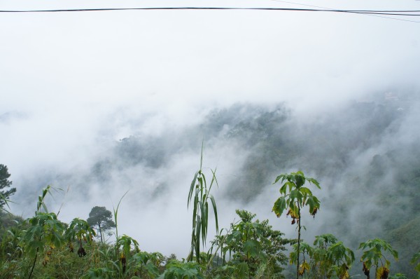 The clouds would come and go on our drive to Banaue...but it was still a beautiful drive