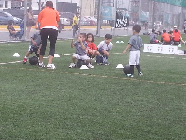 Mason played soccer twice a week for about a month.  He really liked being the goalie.