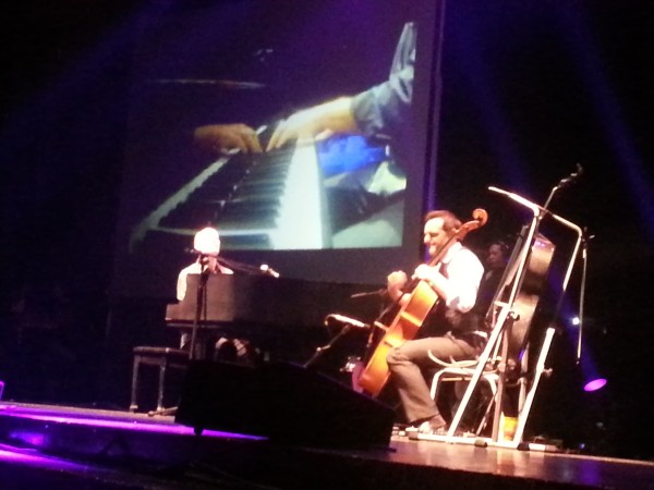 The Piano Guys during their performance