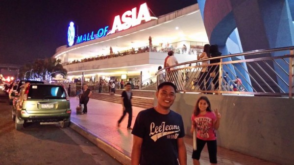 I don't know if Sherwin had ever seen a mall this size or as many malls as we took him to before