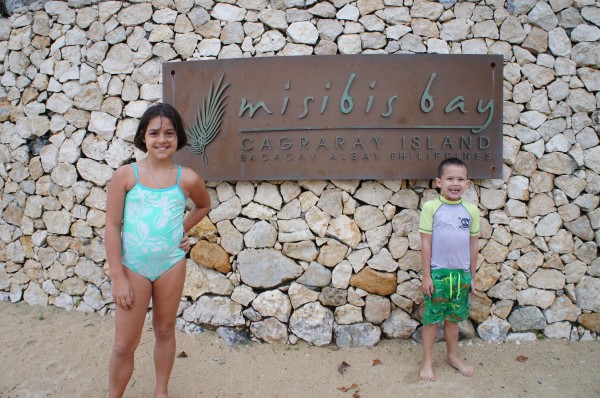 We then headed to Legazpi to try our luck on that side of the region, but because of the weather, we weren't allowed in the water. So we drove an hour to our second resort "Misibis Bay"