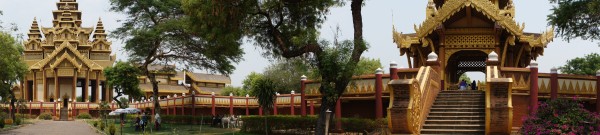 In Bagan they have a Golden Palace...this only shows half of the palace