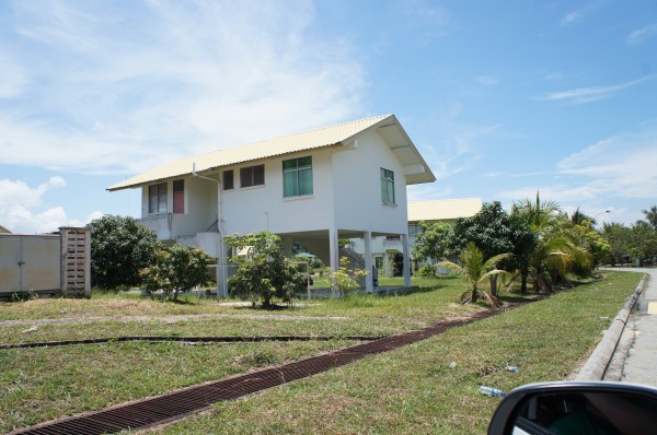 Our tour guide drove us around Brunei and told us how the country/government functions. This is a government built home.
