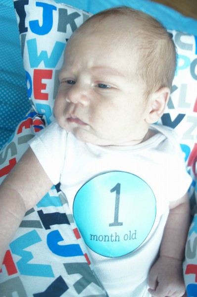 Blake is now 1month old