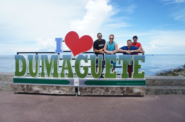 These guys flew to Dumaguete from Manila, and then took the hour long ferry boat to get to Siquijor