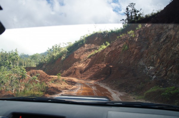 We left Baler and the only road to get to Tuguegarao was a bit scary at times with it only being dirt roads and even some roads were washed away