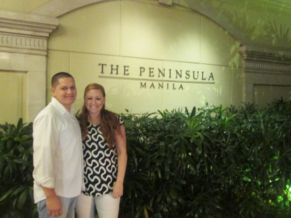 We had a nice dinner at The Peninsula and then went to the lounge to watch/listen to a live band