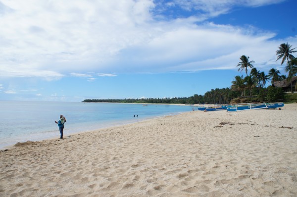 We stopped at Padgudpud beach and enjoyed the powder white sand and beautiful scenery