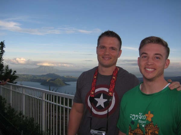 The boys also took their parents to Sky Ranch in Tagaytay so they can see life outside of Manila