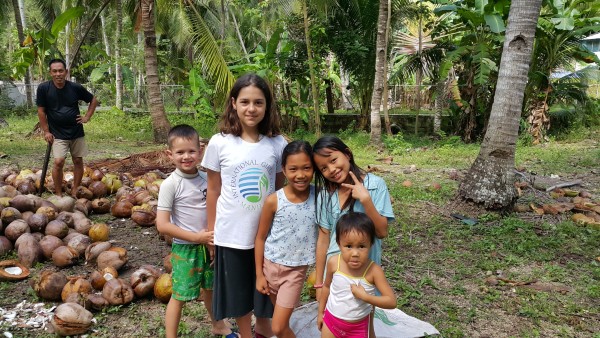 The children who live near our cousins welcome our children to play with them whenever we arrive.