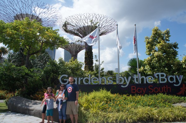 We spent the afternoon at Gardens by the Bay