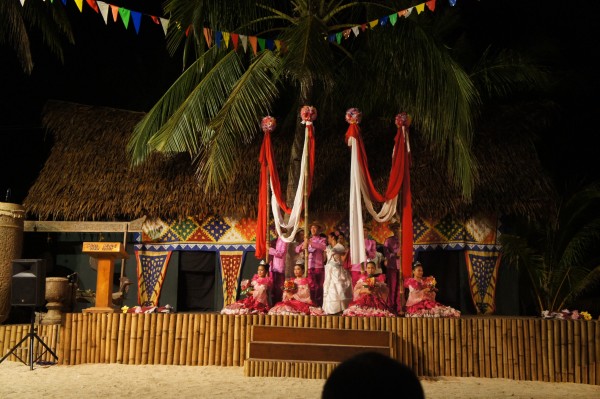 We were able to enjoy dancers while we ate outside one evening at Coco Grove.