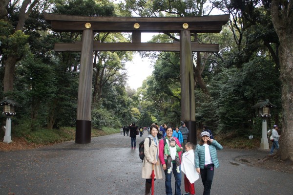 Last place to visit was Meiji Shrine. It is a really large area that the city has been cultivating to make it a beautiful garden/forest for decades.