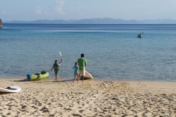 We did some paddle boarding and kayaking as well.