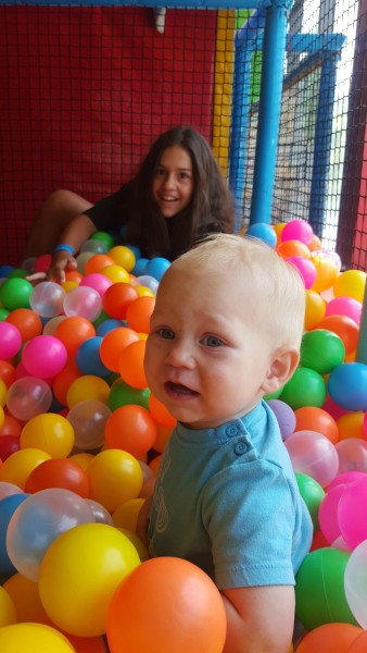 We spent a morning at Active Fun where Blake loved being around the big kids who joined him in the ball pit.