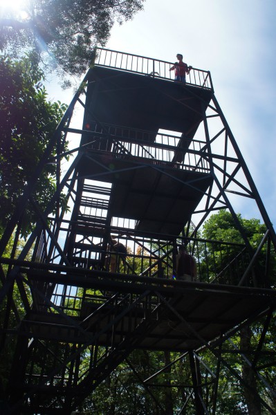 We went to the lookout tower that is the the middle of Siquijor Island.