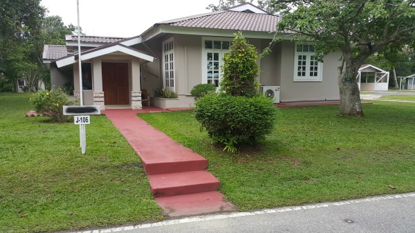 The home on the compound that we stayed at while in Indonesia