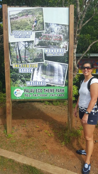 After lunch we went to the Eco Theme Park.