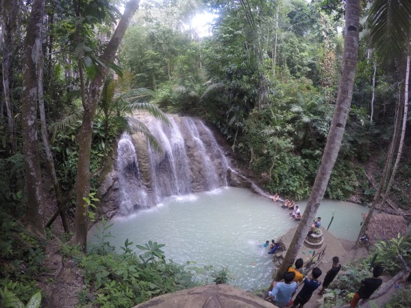 Lugnason Falls got a major make-over from the last time we visited his place two years ago.