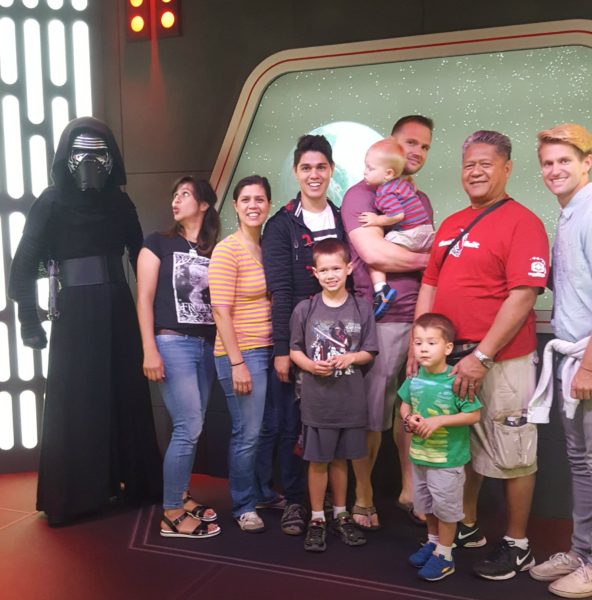 We got to meet Kylo Ren.