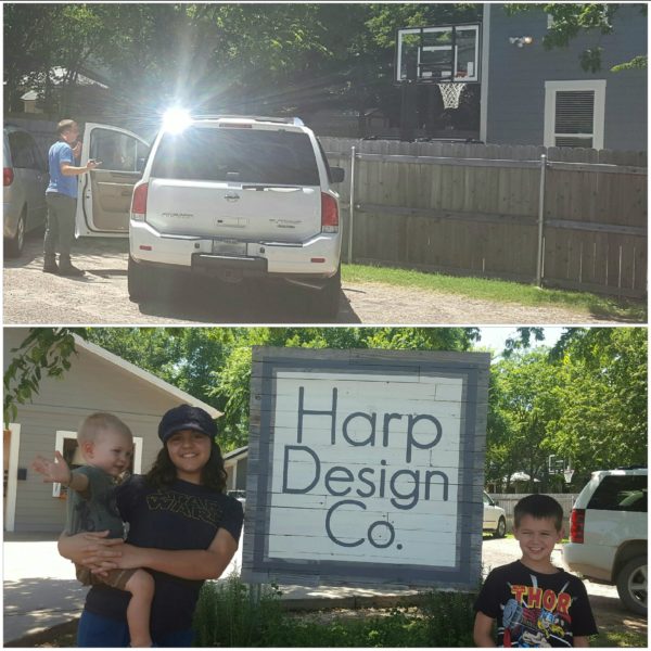 Before heading home we stopped at Harp Design Co. where we were fortunate enough to see Clint Harp outside when we arrived.