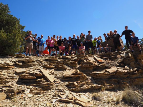 A much bigger group went on a longer hike that ended at an area that over looked our resort.