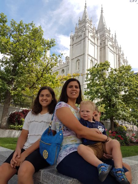 After we packed up and left the resort and grabbed some lunch, we made our way to Salt Lake City to see the temple, walk around Temple Square and meet up with a friend of ours from the Philippines.